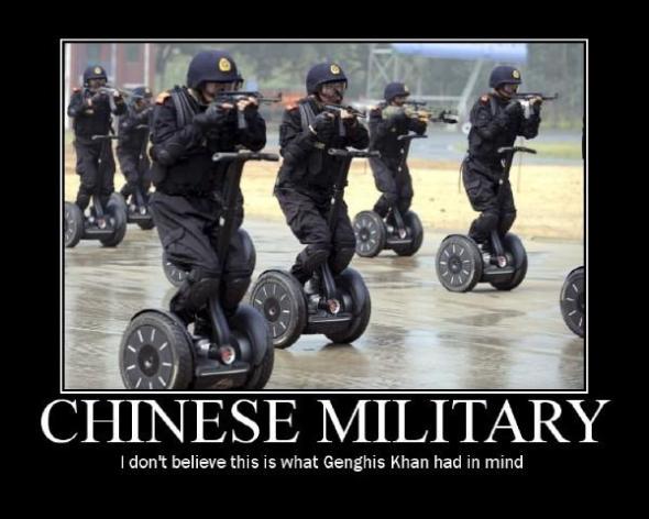 Demotivational: Chinese Military Segway