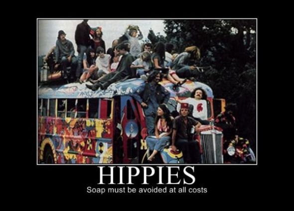 Demotivational: Hippies Soap